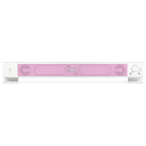 긱스타 GS2000 핑크 LED 사운드바 스피커